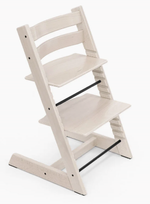 Neu! 1x Stokke Tripp Trapp - ohne Vorrichtung für Gleitschuhe - whitewash